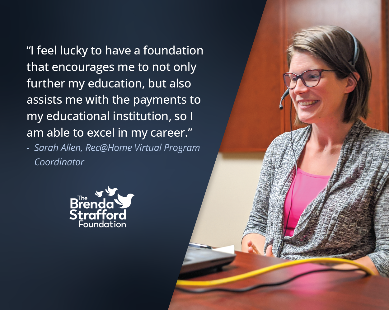 Employee Education Reimbursement Recipient Testimonial - Sarah A